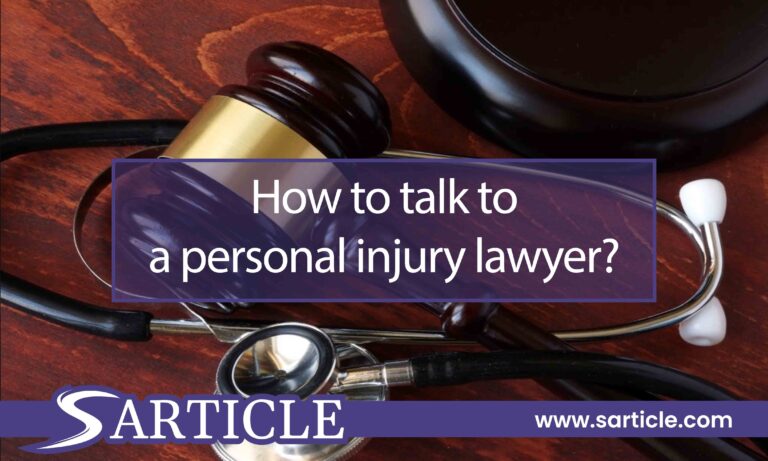 How to talk to a personal injury lawyer?