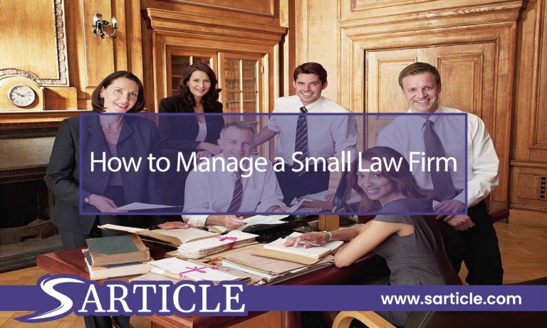 How to Manage a Small Law Firm: The Ultimate Guide