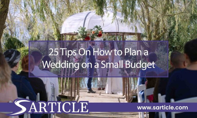 25 Tips on How to Plan a Wedding on a Small Budget