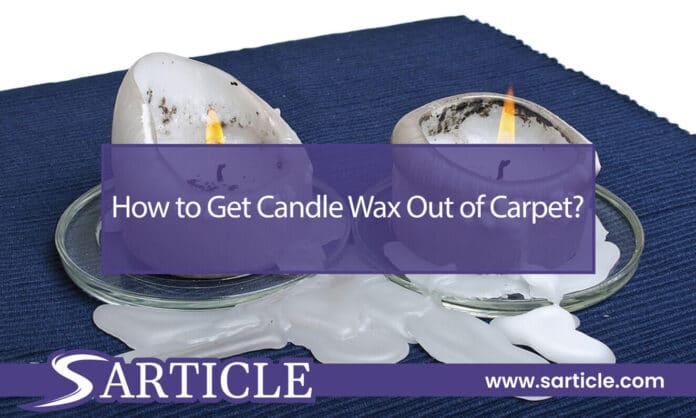 How to Get Candle Wax Out of Carpet Featured Image