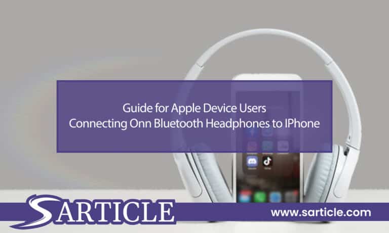 Guide for Apple Devices Users Connecting Onn Bluetooth Headphones to iPhone