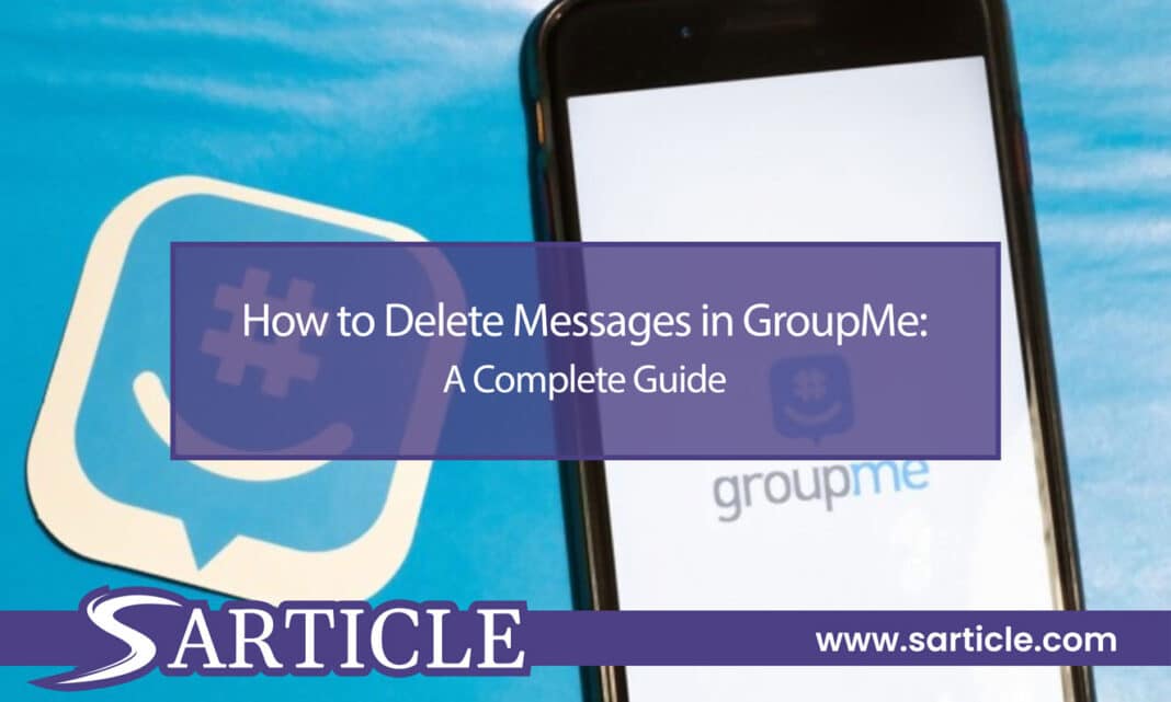 How to delete a message in groupme