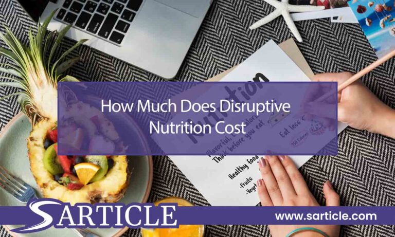 How Much Does Disruptive Nutrition Cost