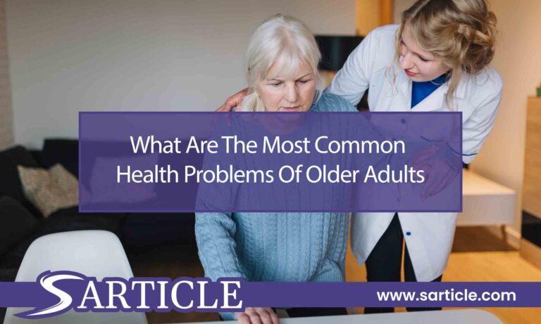 What Are The Most Common Health Problems Of Older Adults