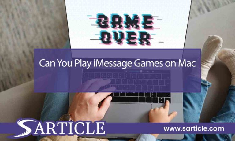 Can You Play iMessage Games on Mac
