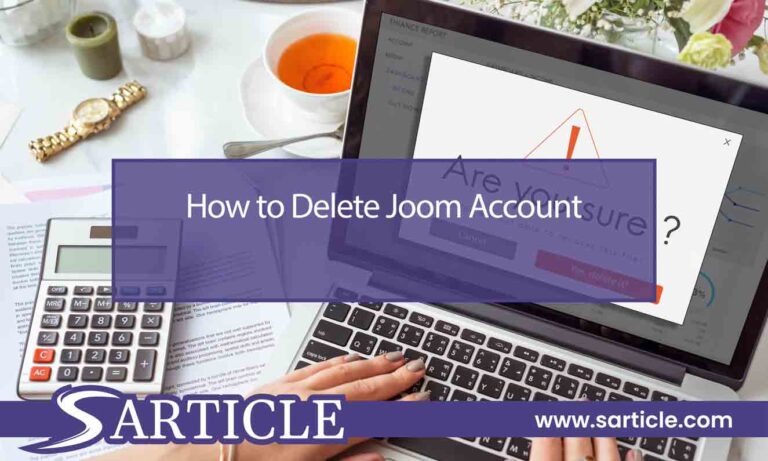 How to Delete Joom Account