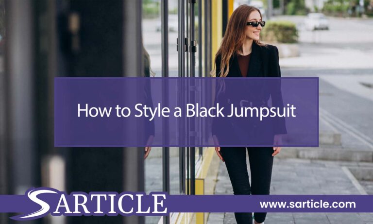 How to Style a Black Jumpsuit: A Fashionista’s Guide