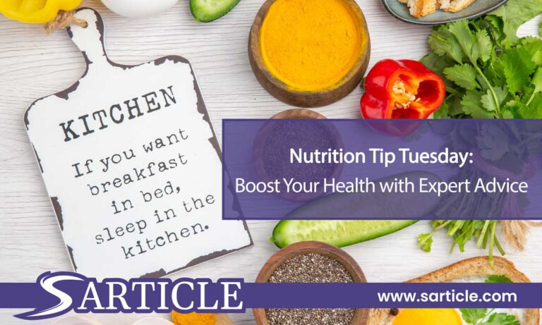 Nutrition Tip Tuesday: Boost Your Health with Expert Advice