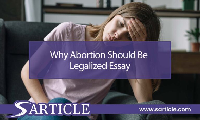 Why Abortion Should Be Legalized Essay: A Thoughtful Examination
