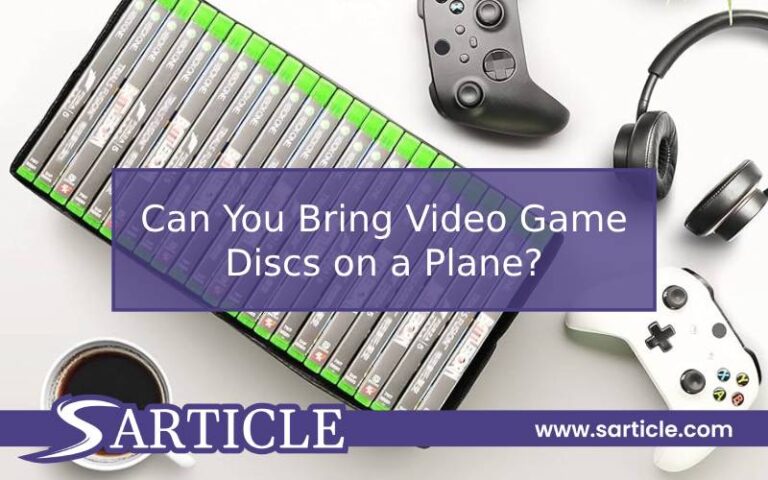Can You Bring Video Game Discs on a Plane?