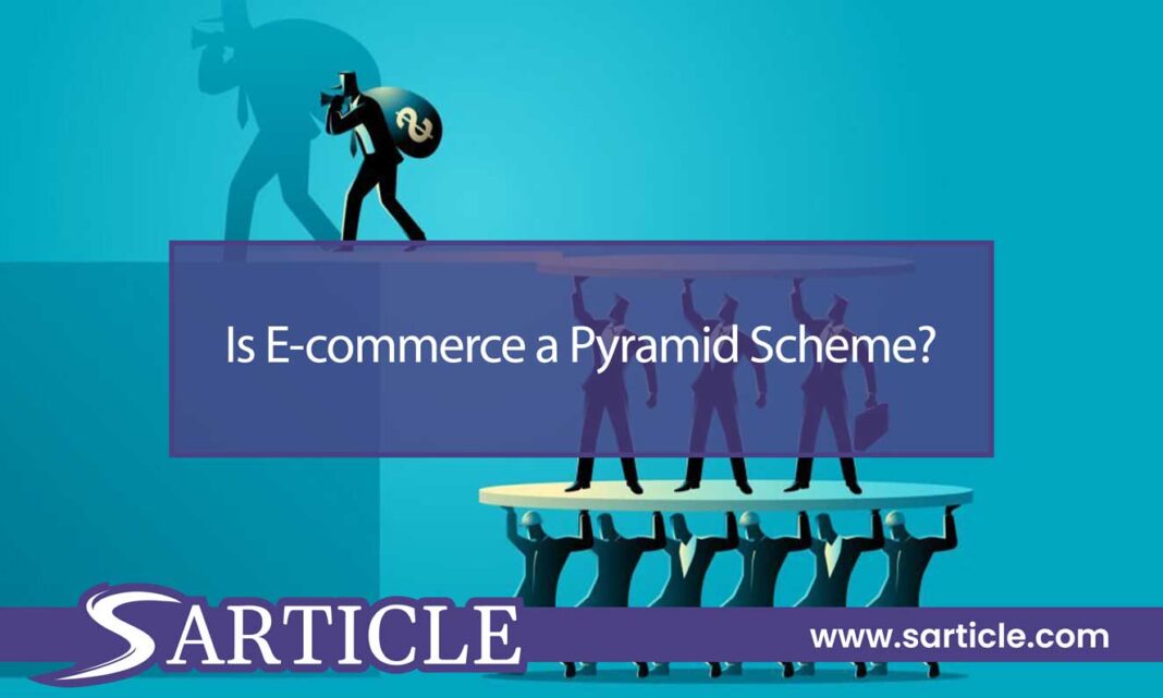 Is E-commerce a Pyramid Scheme?